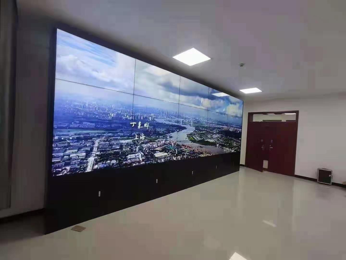 保山拼接屏-55寸京东方液晶拼接屏3X4案例展示